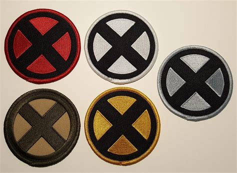 x men embroidered patch|More.